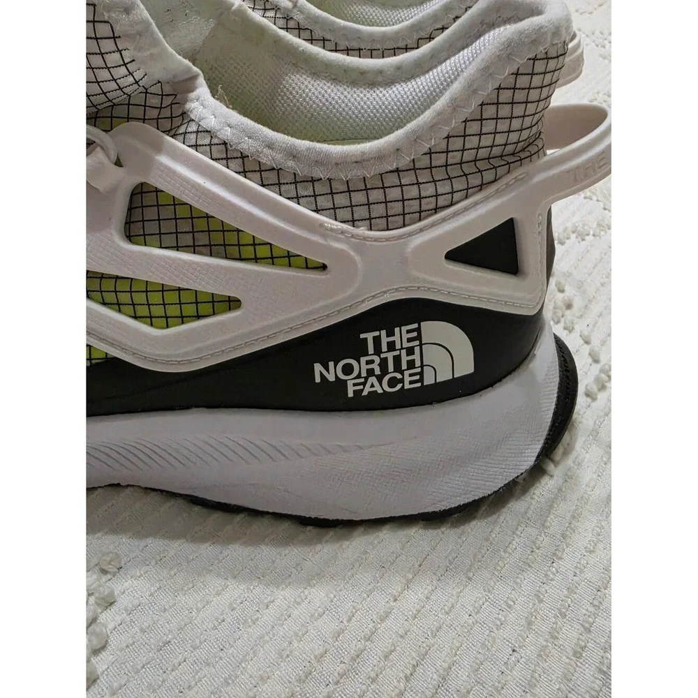 The North Face Men's Athletic Sneakers - White & Neon Yellow Size 12